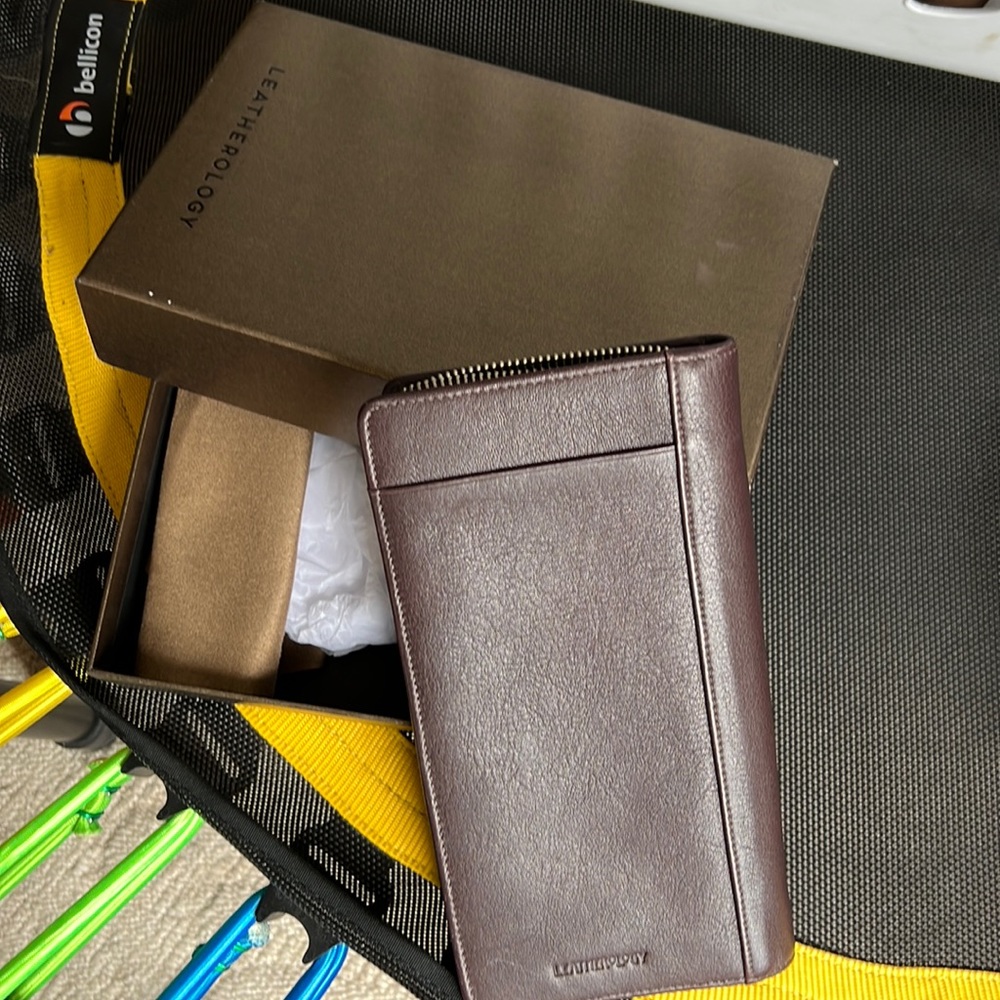 Leatherology travel wallet